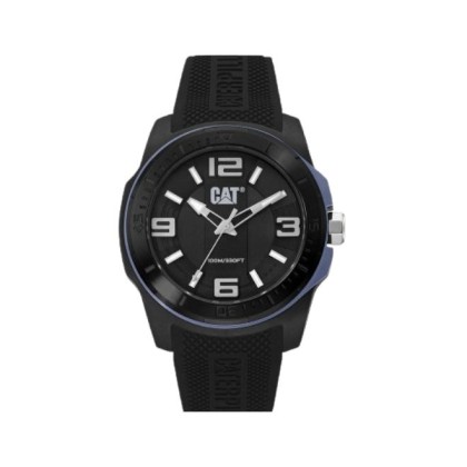 CAT GRIDLOCK LX-161-21-132 Analog Black Silicone Strap Men Watch